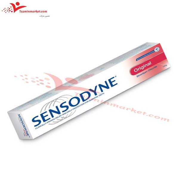خمیر دندان سنسوداین اورجینال sensodyne toothpaste