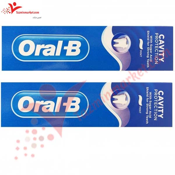 خمیر دندان اورال بی مدل ضد پوسیدگی اورال بی 100 میل cavity toothpaste قیمت خمیردندان اورال بی