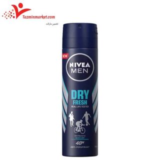 اسپری ضد تعریق مردانه نیوا درای فرش nivea dry fresh
