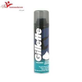 خرید و قیمت فوم اصلاح مردانه ژیلت مدل سنسیتیو gillette sansetive foam